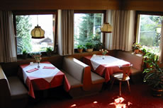 La sala da pranzo La sala da pranzo